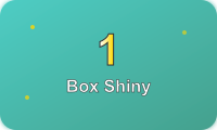 1 Box shiny